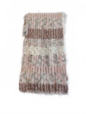 Belk Blush Multi-Color Knit Infinity Scarf One Size Fits Most-WinterWear